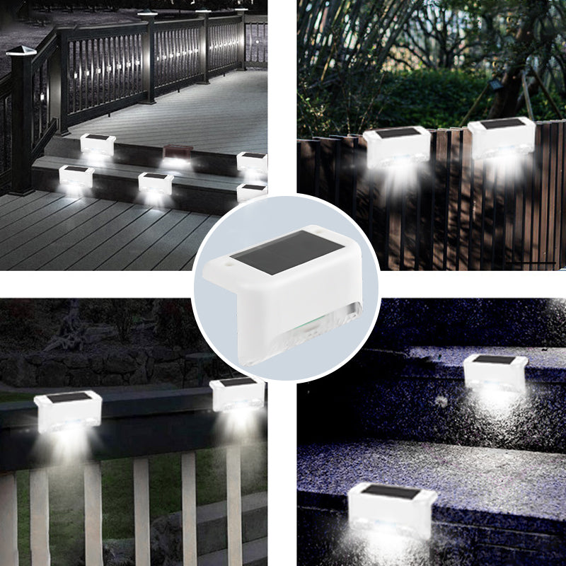 Solar Deck Lights Outdoor 4 Pack