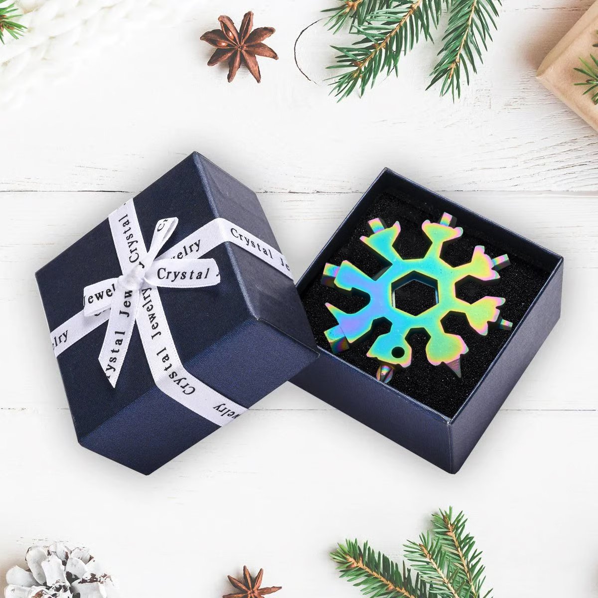 18-in-1 Stainless Steel Snowflakes Multi-tool