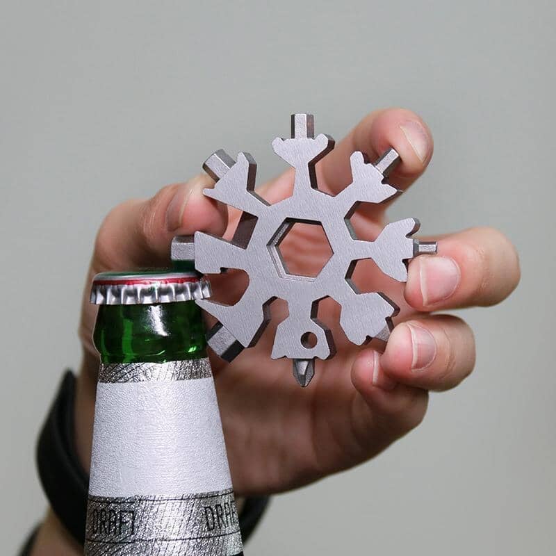 18-in-1 Stainless Steel Snowflakes Multi-tool