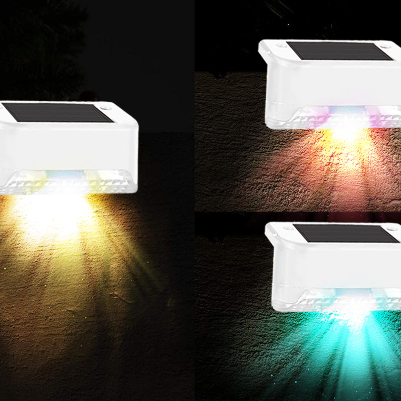 Solar Deck Lights Outdoor 4 Pack