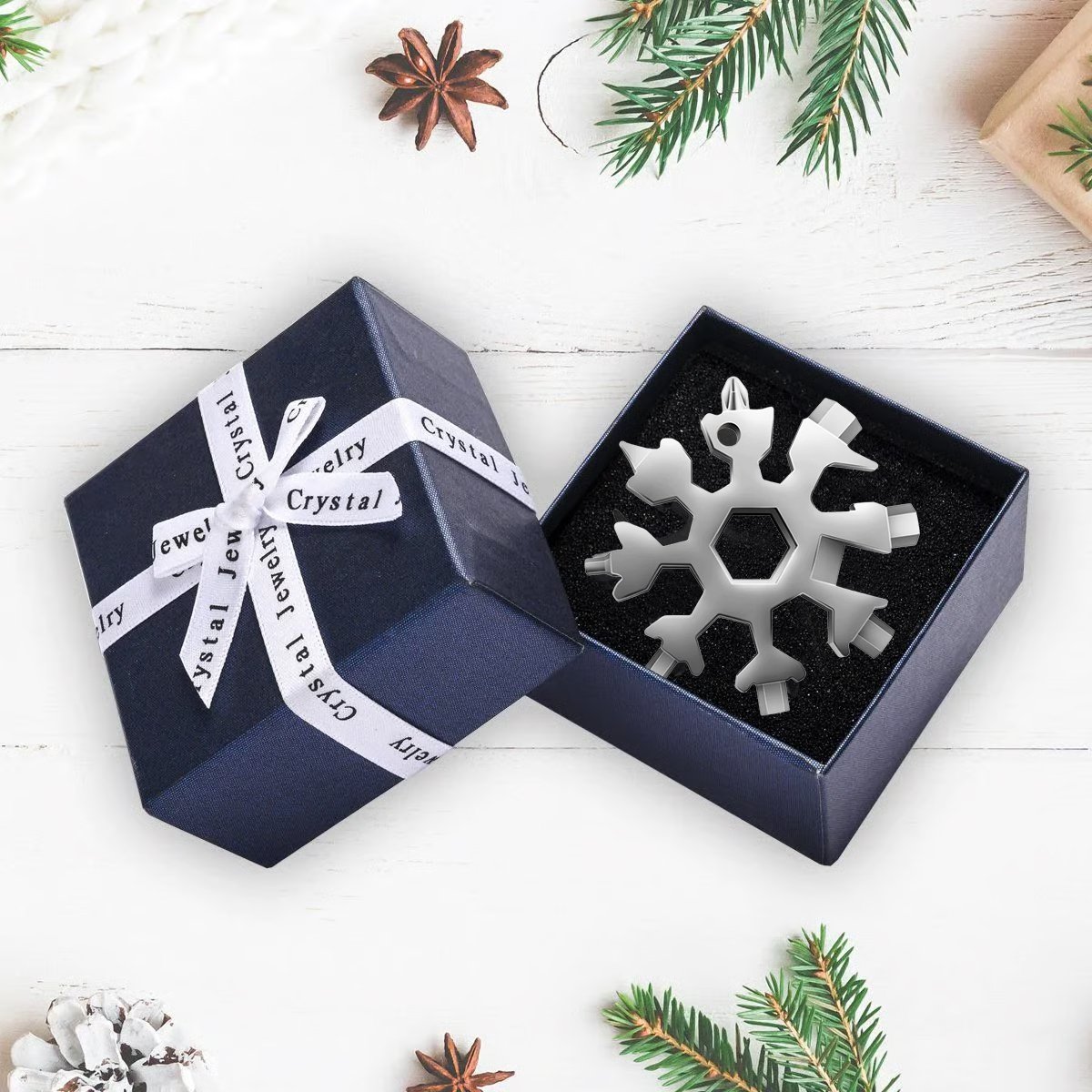 18-in-1 Stainless Steel Snowflakes Multi-tool