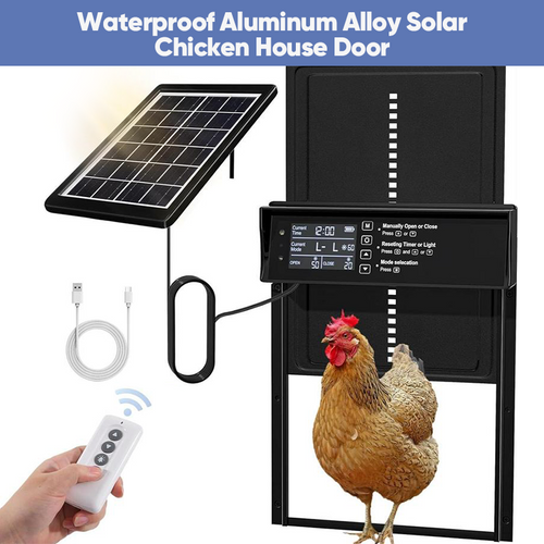 Automatic Chicken Coop Door Solar Powered