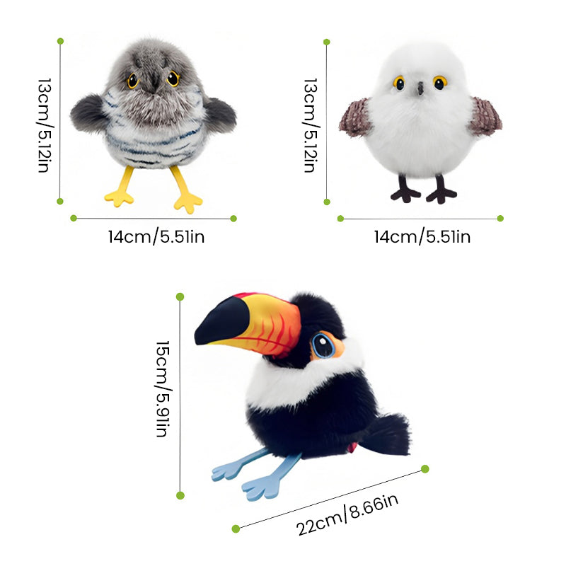 Motion Activated Flapping Bird Toy