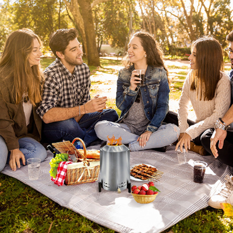 Tabletop Stainless Steel Fire Pit