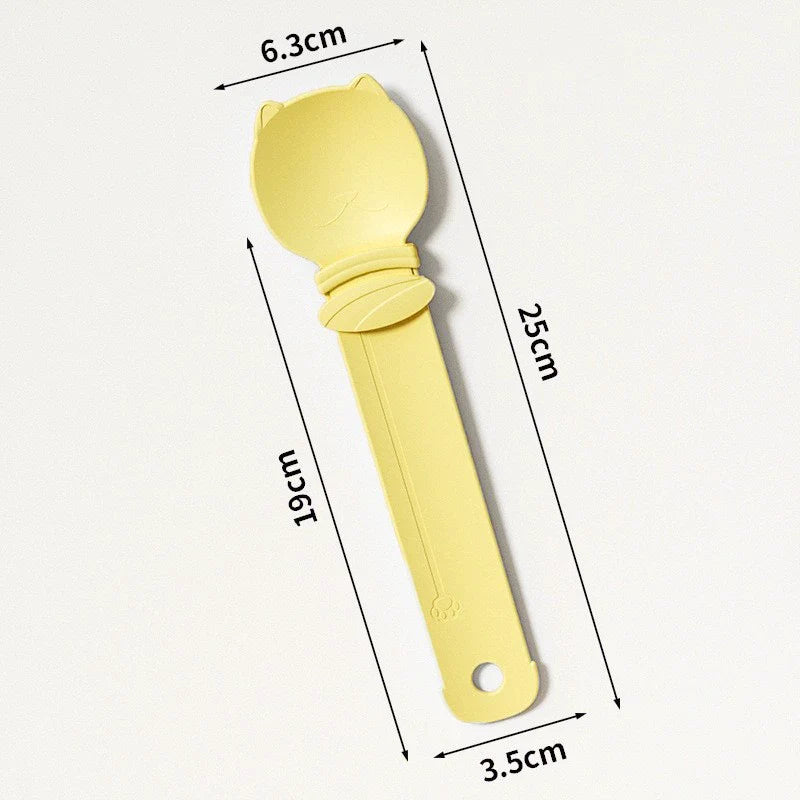 Cat Treat Squeeze Feeding Spoon