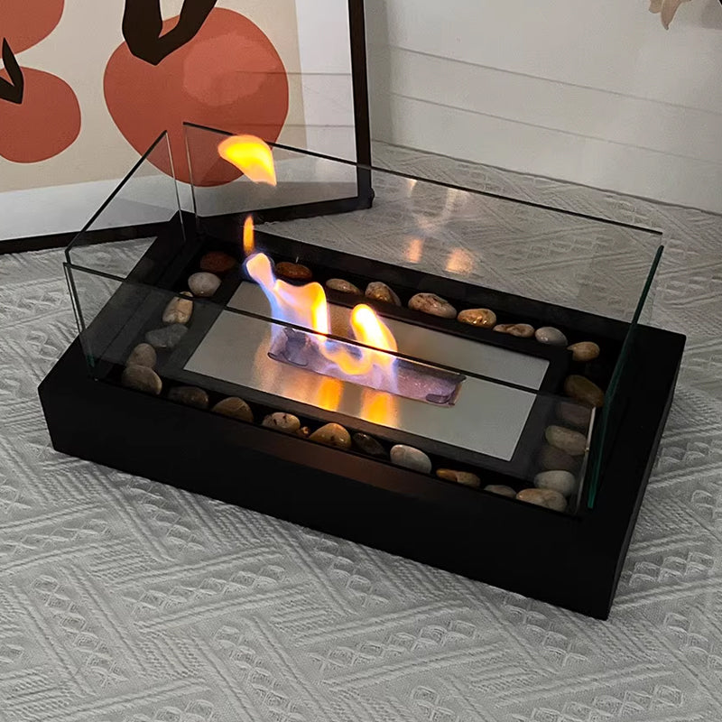 Tabletop Alcohol Fireplace Lamp
