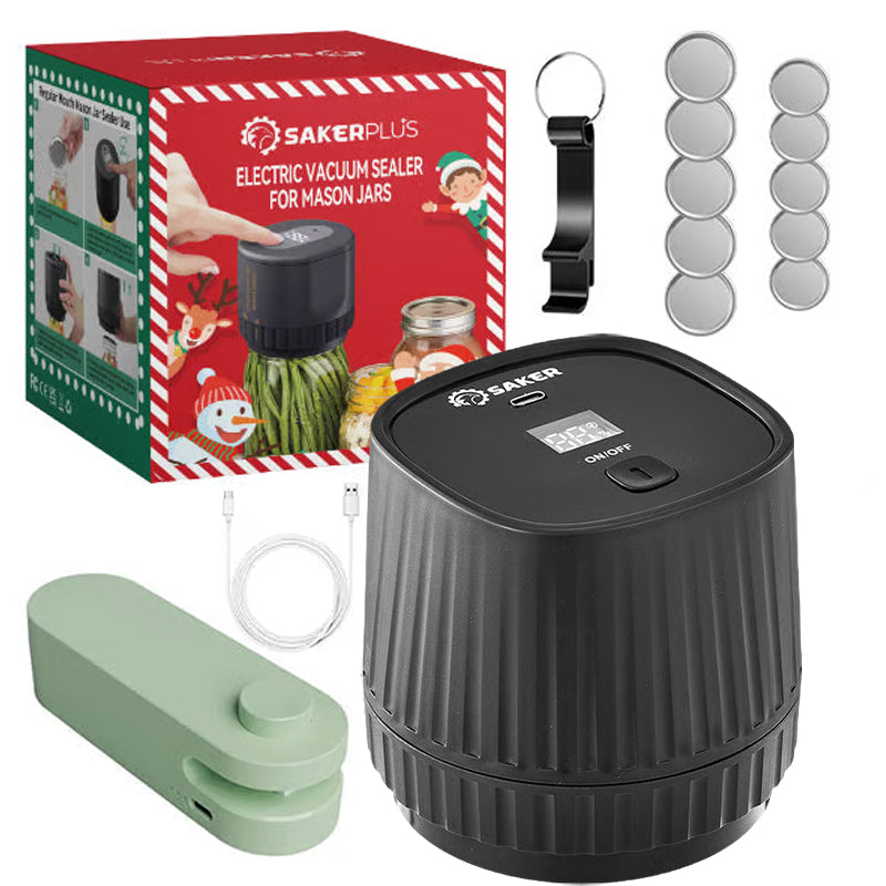 Efficient Food Saver -  Electric Vacuum Sealer For Mason Jars