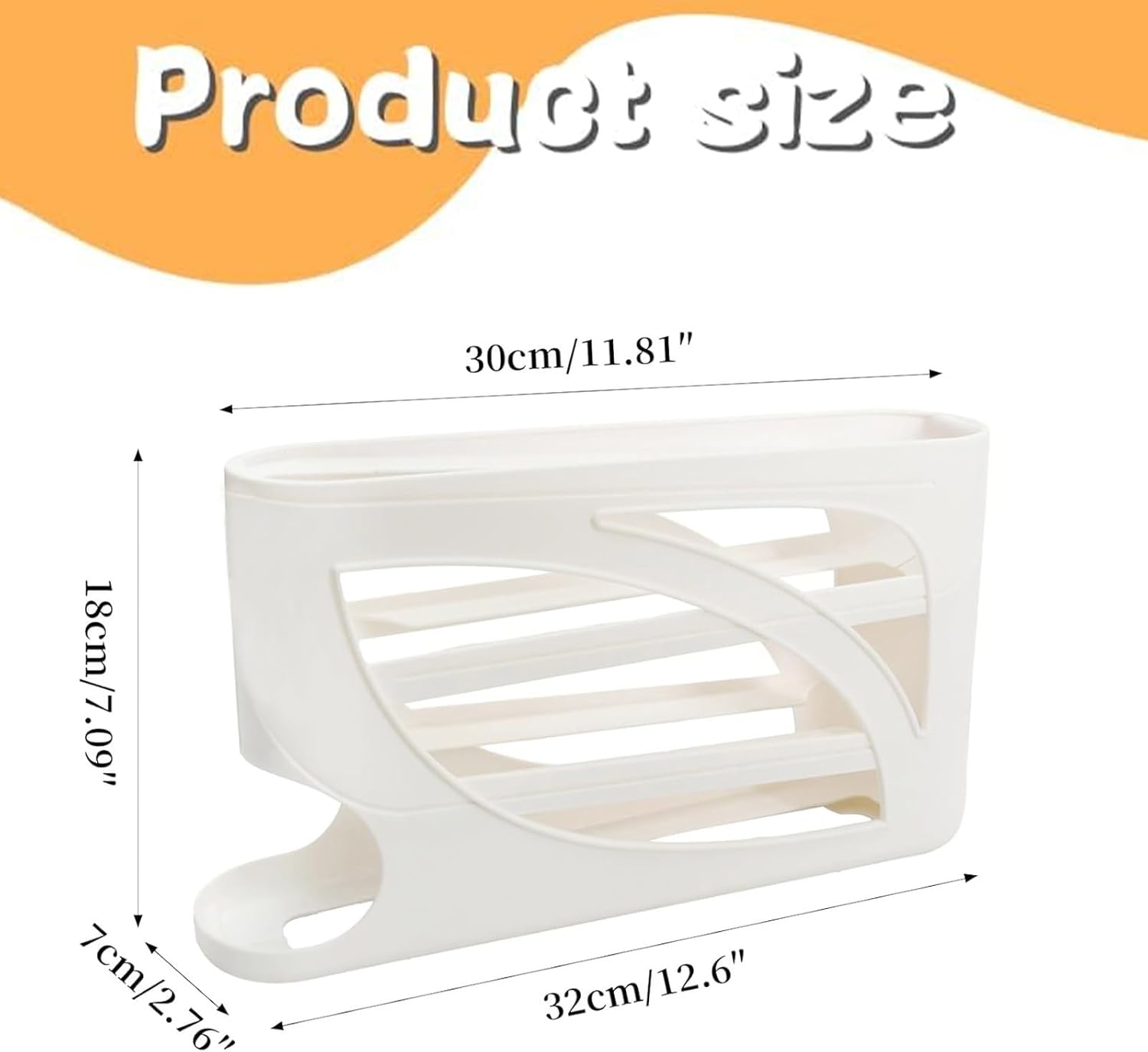 Large Capacity Egg Holder Organizer