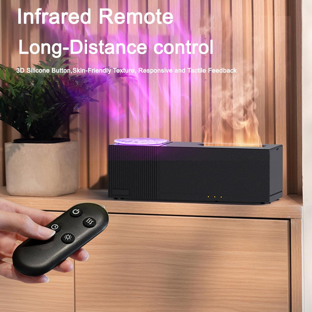 Flame Aroma Diffuser With Projection