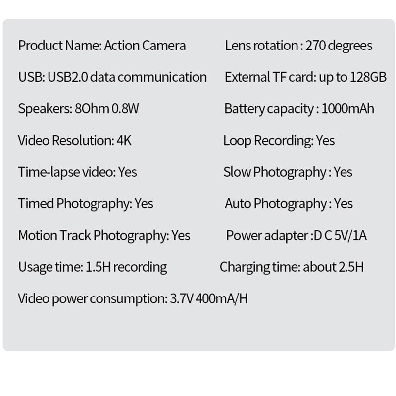 Portable Video Blog Camera