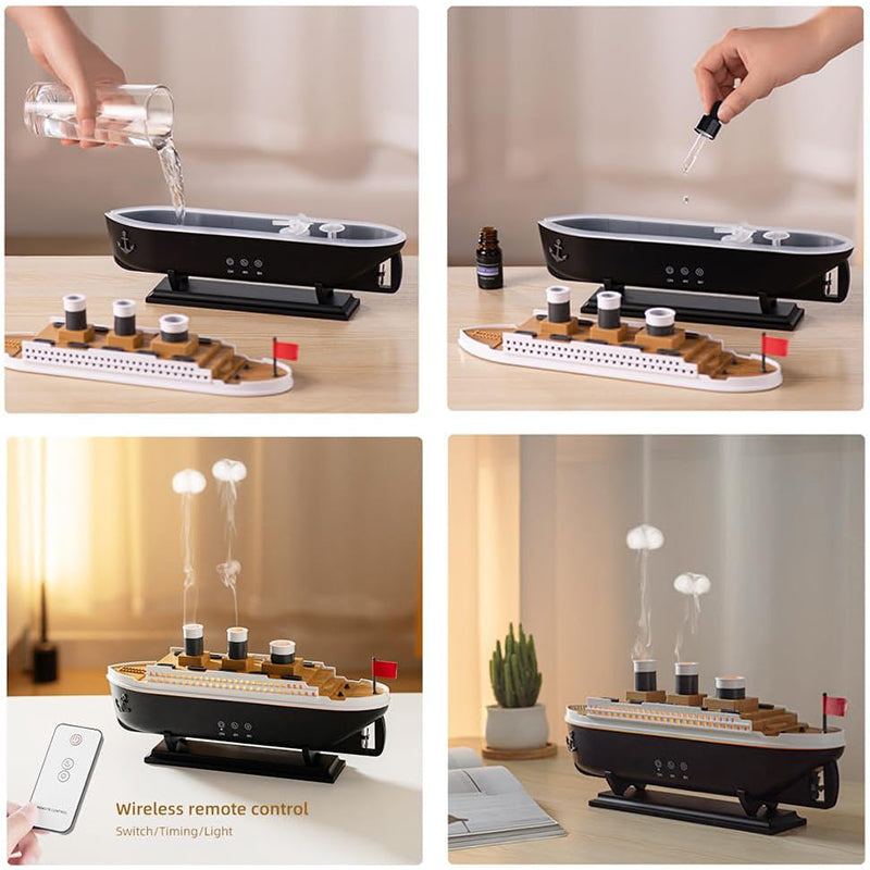 Jellyfish Steam Boat Aroma Diffuser