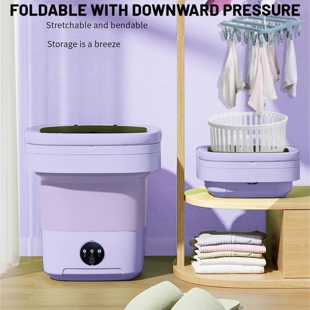 Foldable Portable Mini Washing Machine