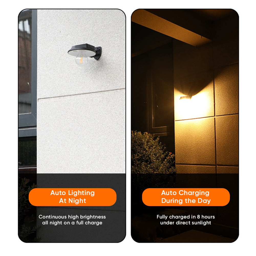 Solar Pendant Light with Motion Sensor