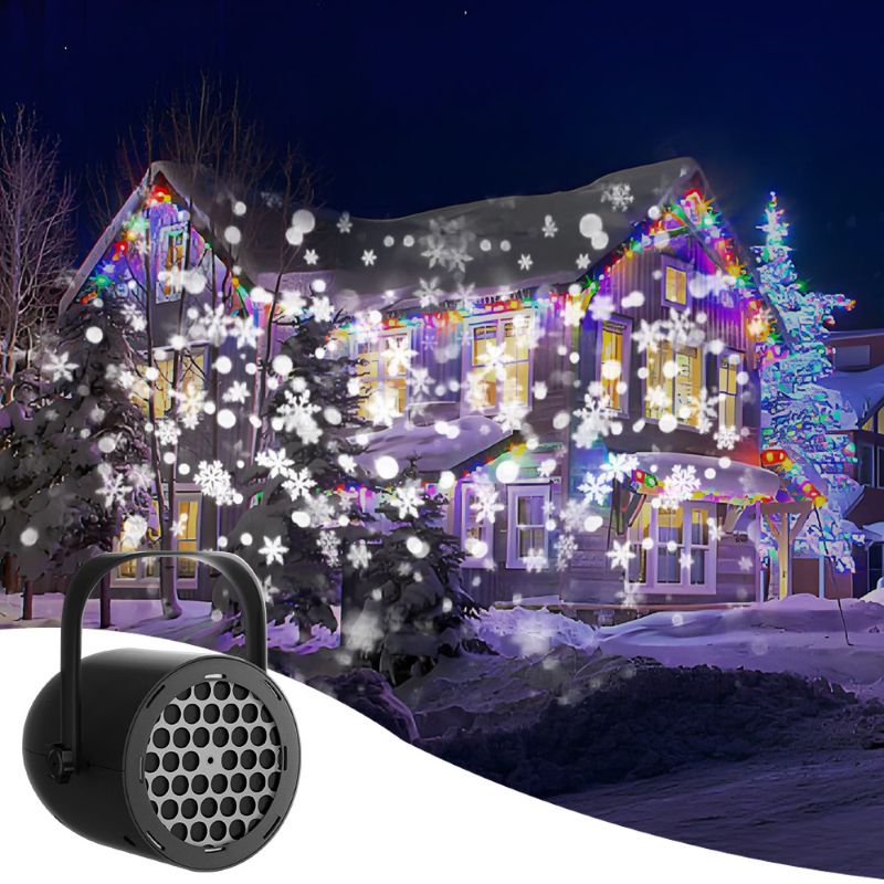 Holiday Snowflake LED Projector Lights