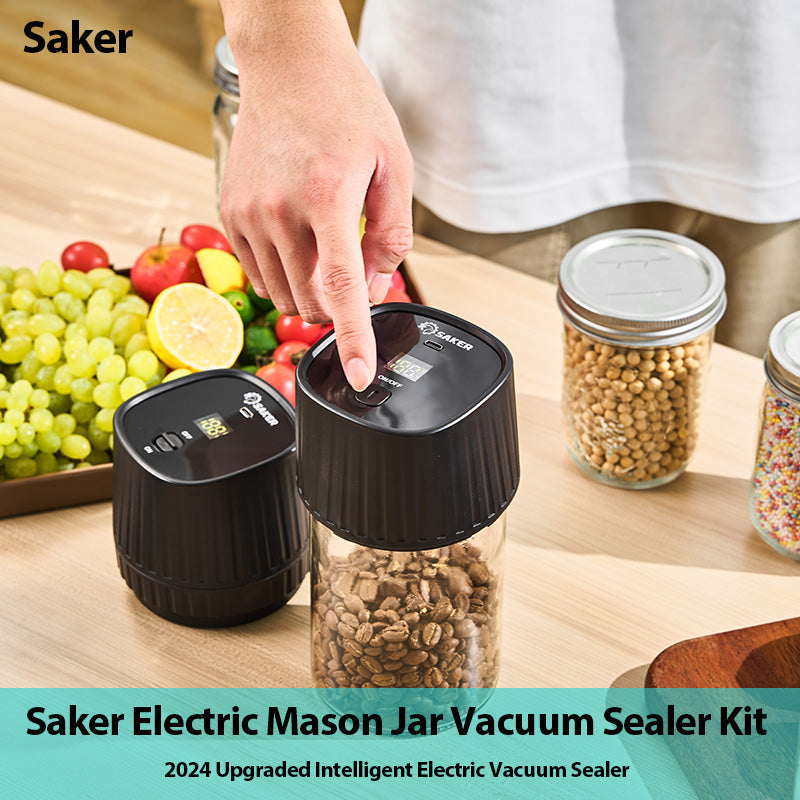 Electric Mason Jar Vacuum Sealer Kit