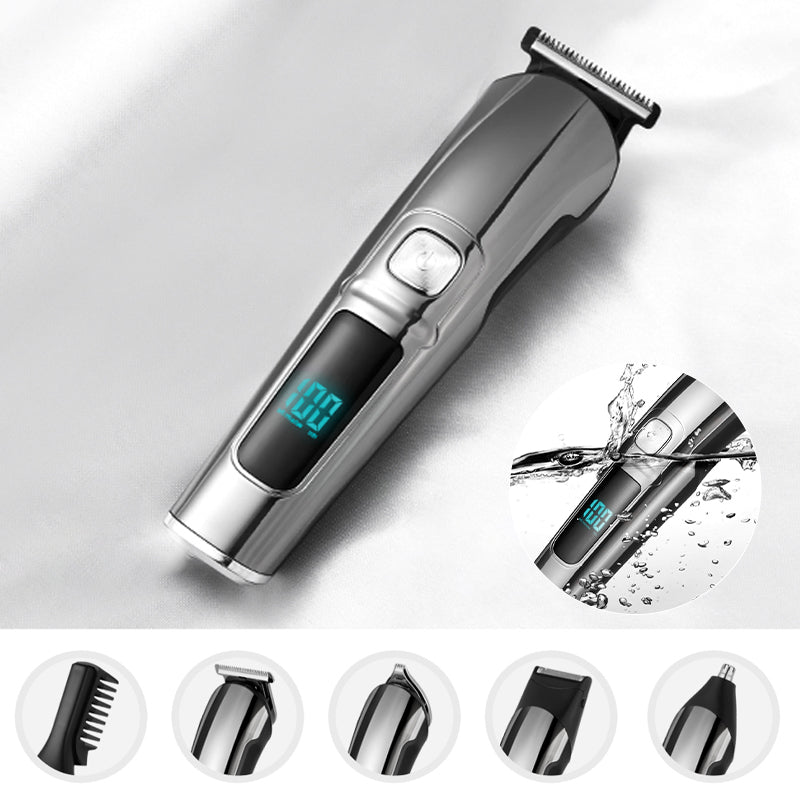 Men's Waterproof Grooming Kit Clippers