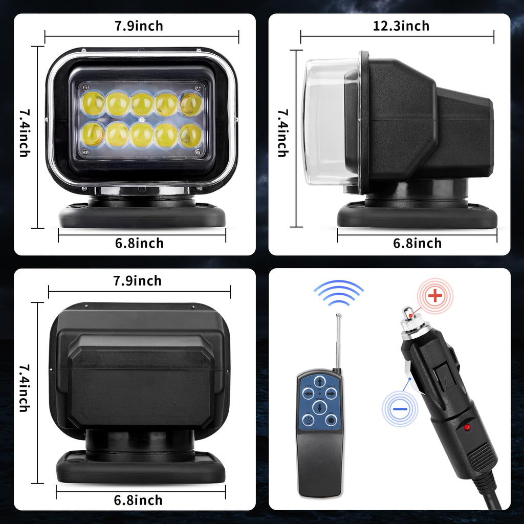 LED Spotlight with Remote
