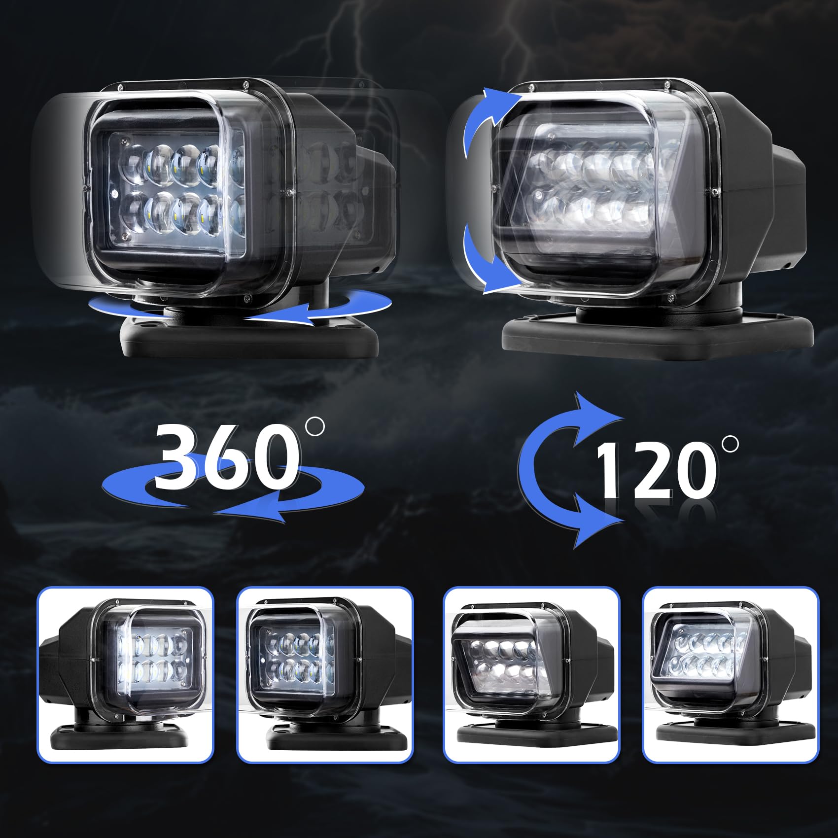 LED Spotlight with Remote