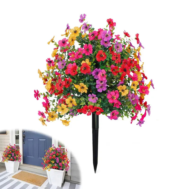 Artificial Faux Flowers Garden Decoration