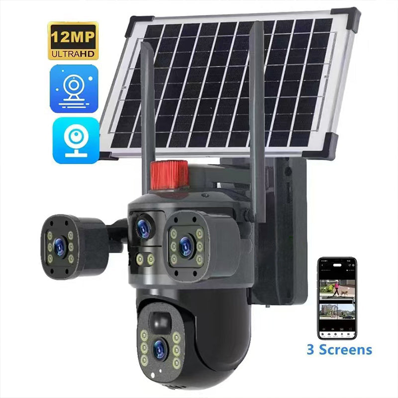 Triple View Security Camera