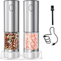 Rechargeable Electric Salt and Pepper Grinder Set