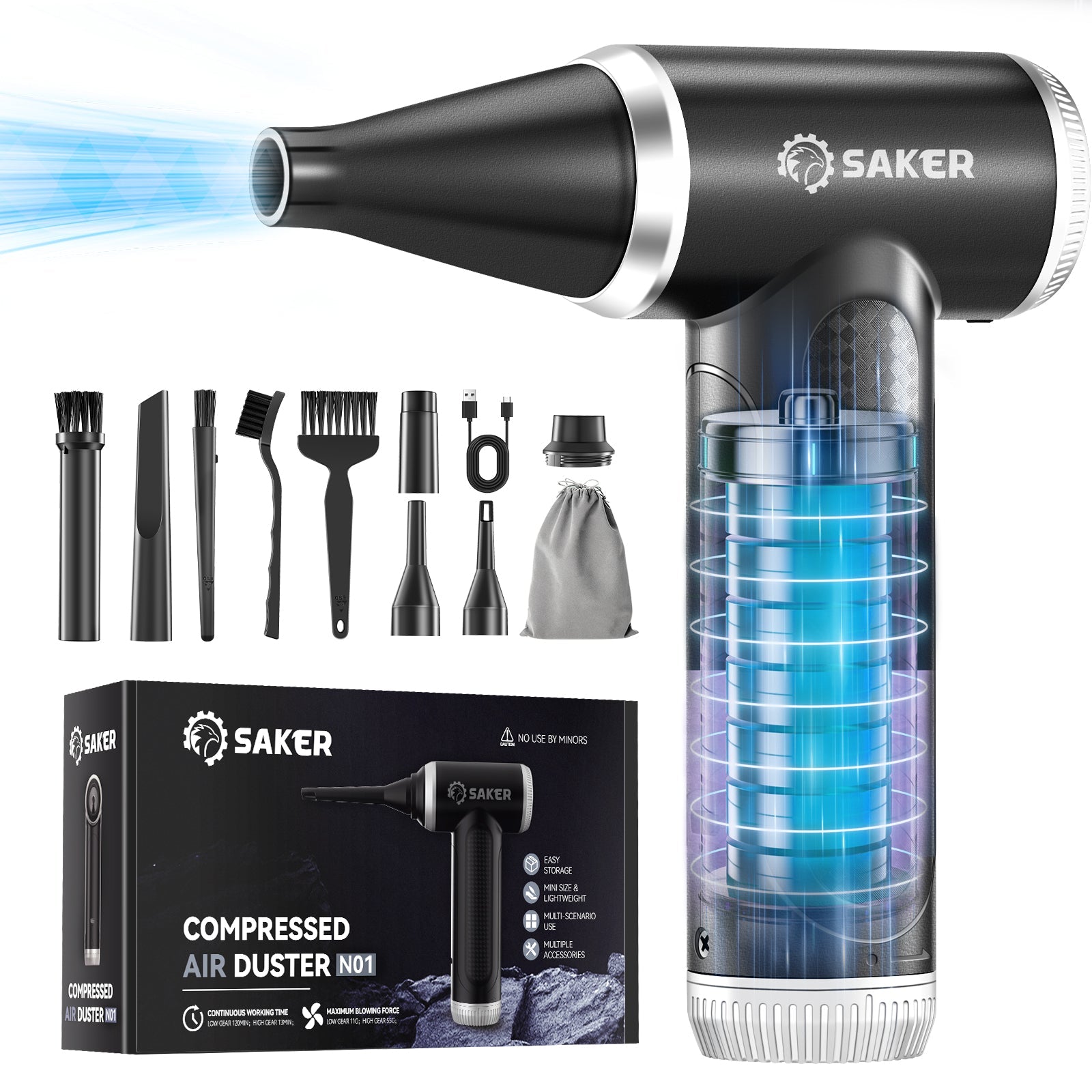 Electric Compressed Air Duster