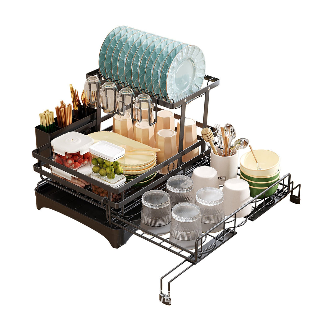 Foldable Over Sink Dish Drying Rack
