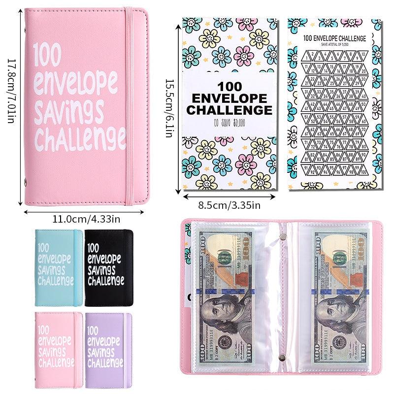 100 envelopes money saving challenge