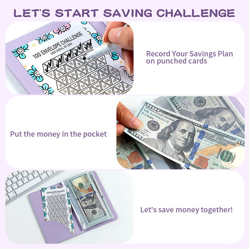 100 envelopes money saving challenge