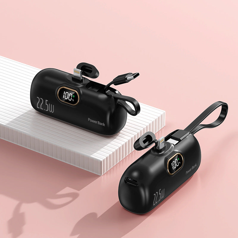 Digital Display Capsule Power Bank