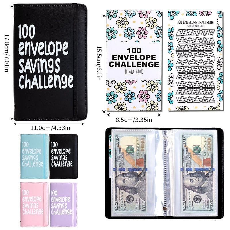 100 envelopes money saving challenge