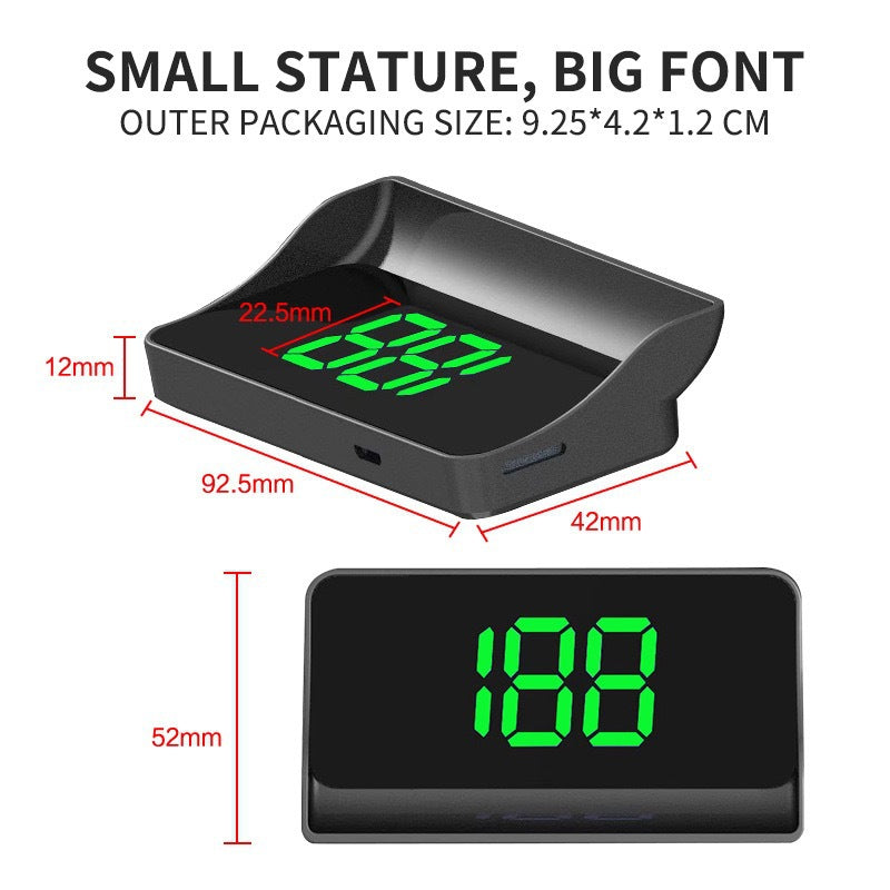 Car Heads Up Display Speedometer
