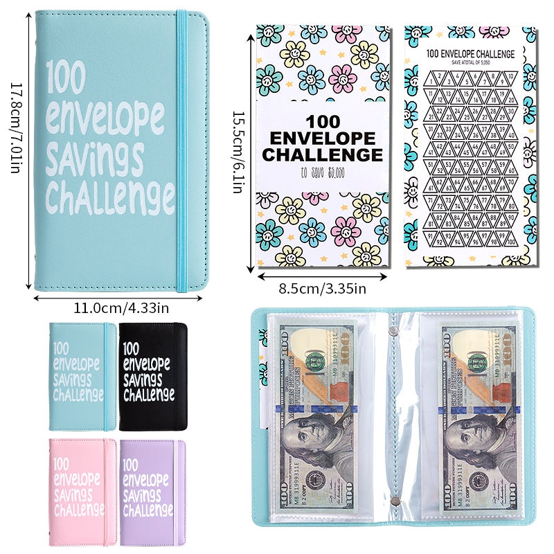 100 envelopes money saving challenge
