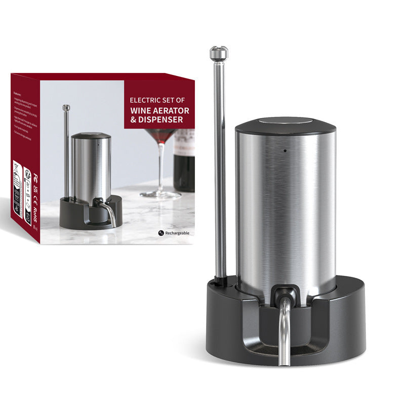 Electric Wine Aerator Pourer Decanter