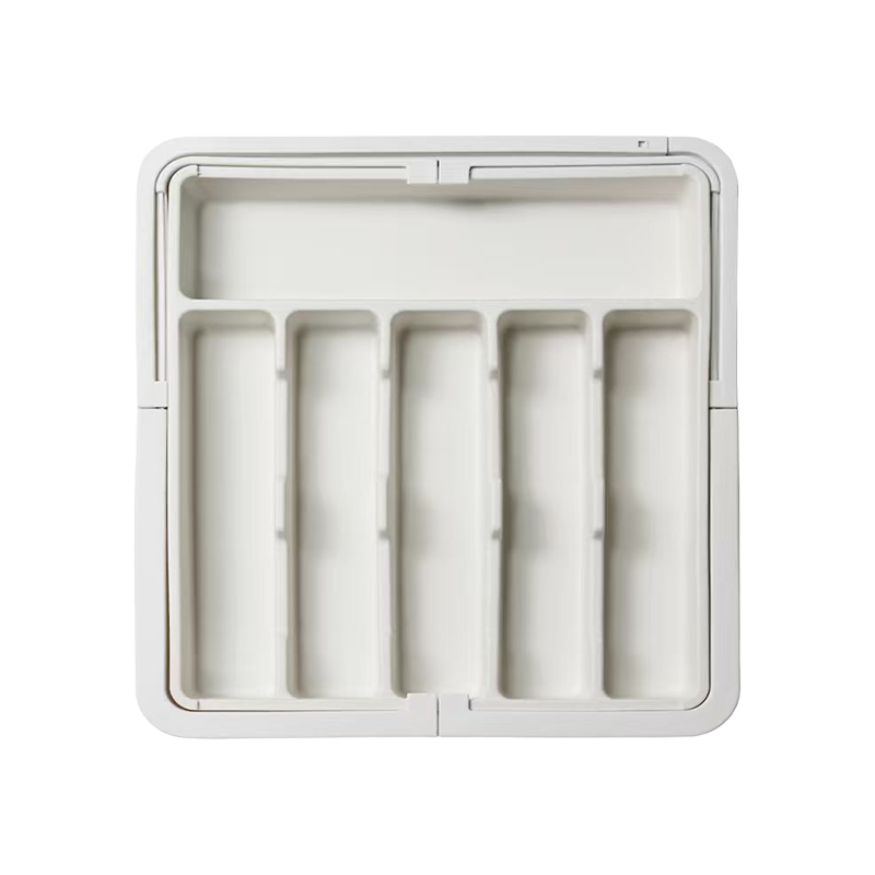 Expandable Adjustable Kitchen Utensil Organizer Tray