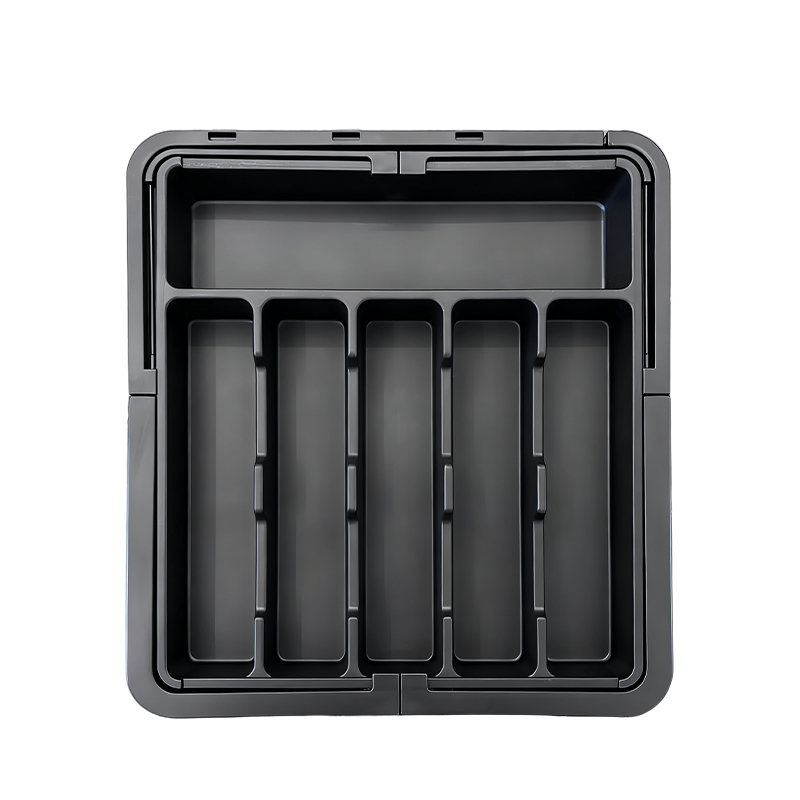 Expandable Adjustable Kitchen Utensil Organizer Tray
