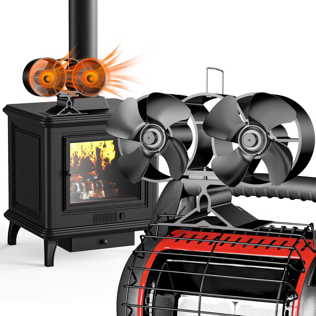 Heat Powered Wood Stove Fan