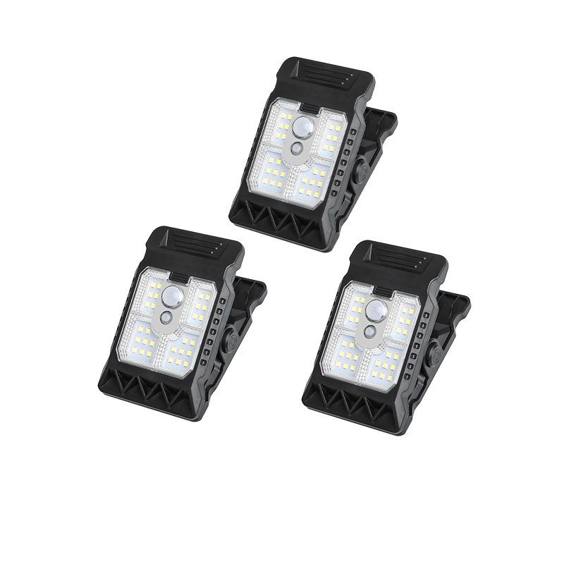 Solar Clip Light with Motion Sensor