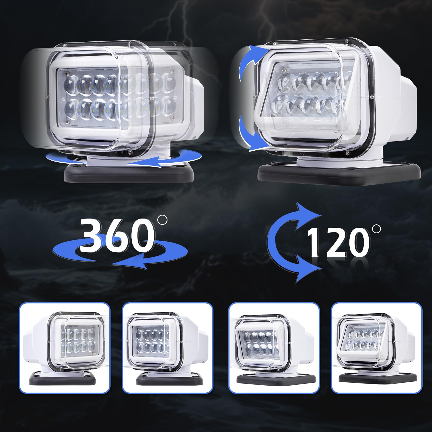 LED Spotlight with Remote