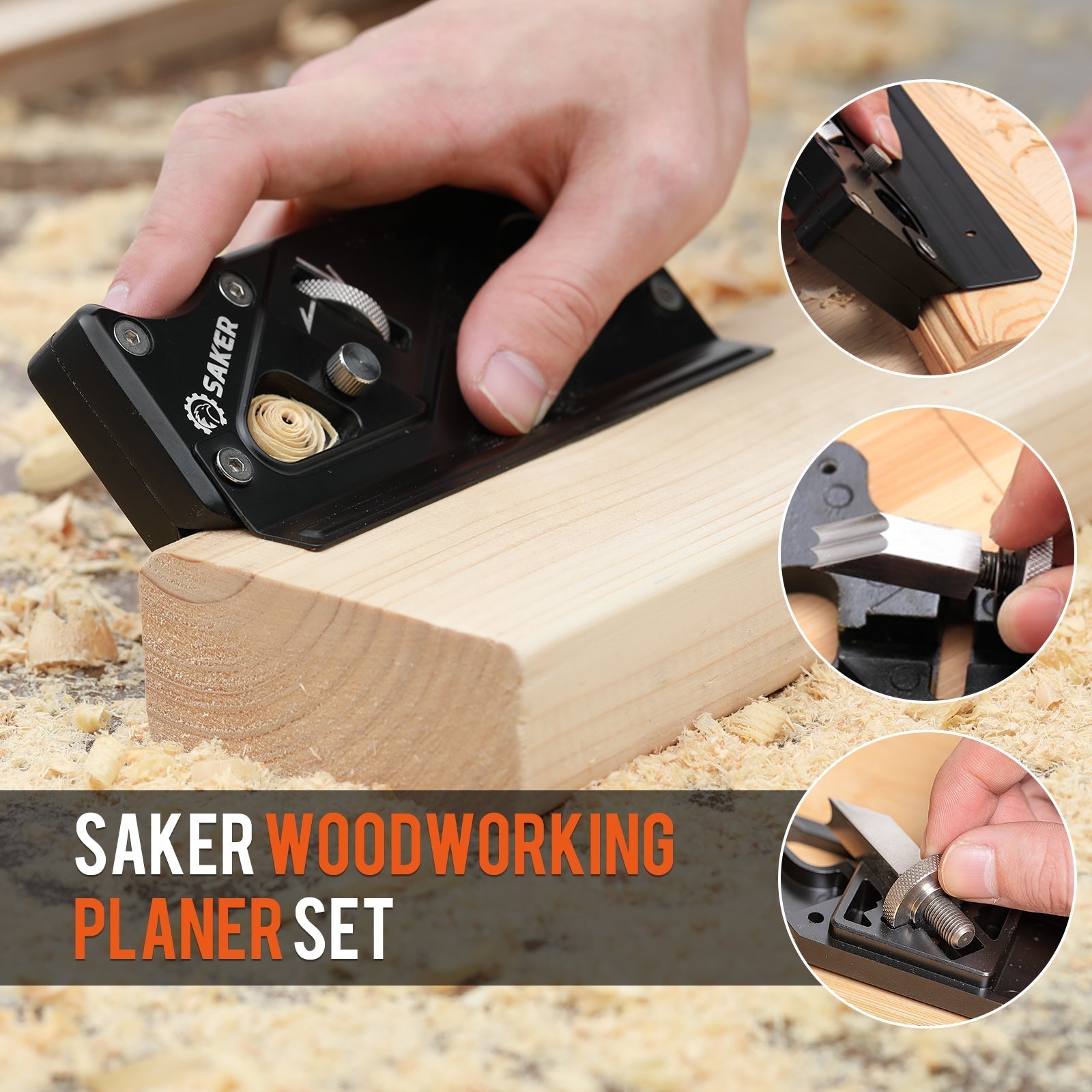 Woodworking Hand Tool for Precise Edges - ® Chamfer Plane