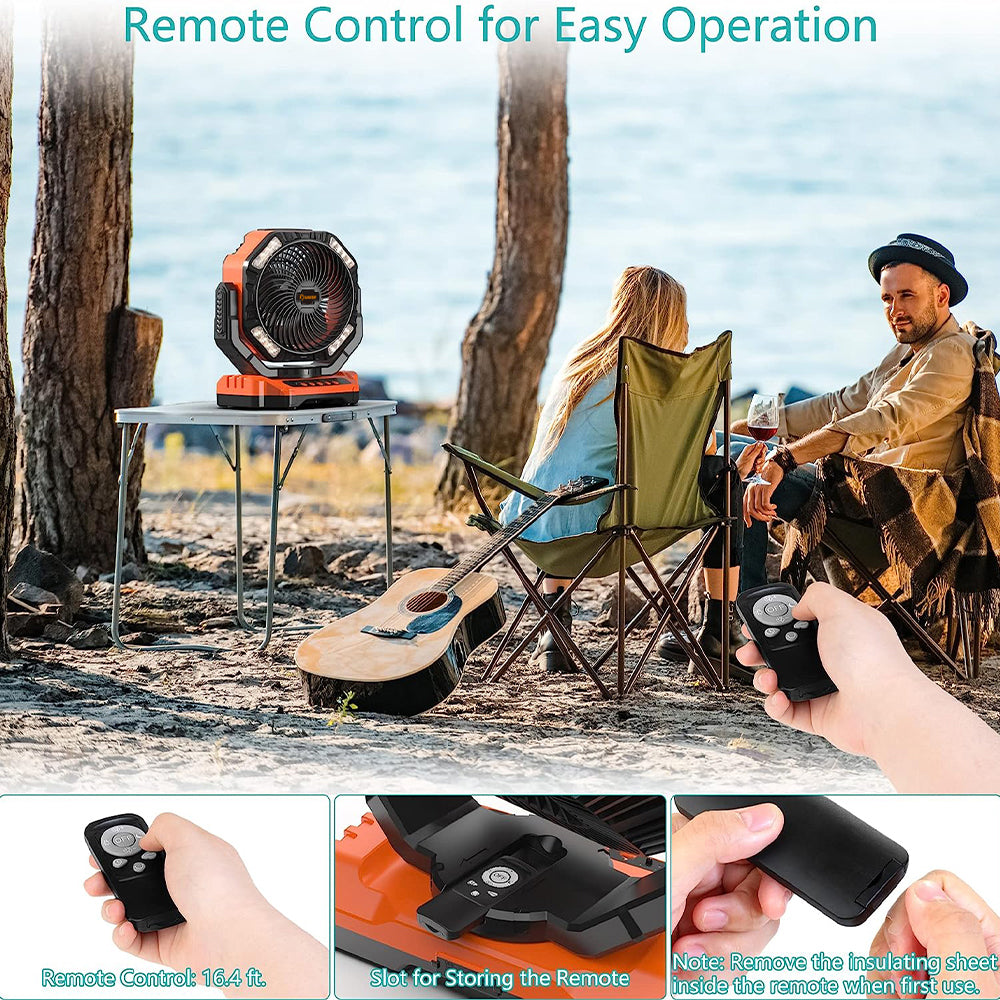 ® Rechargeable Camping Fan
