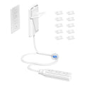 Ultra Thin Flat Plug Power Strip