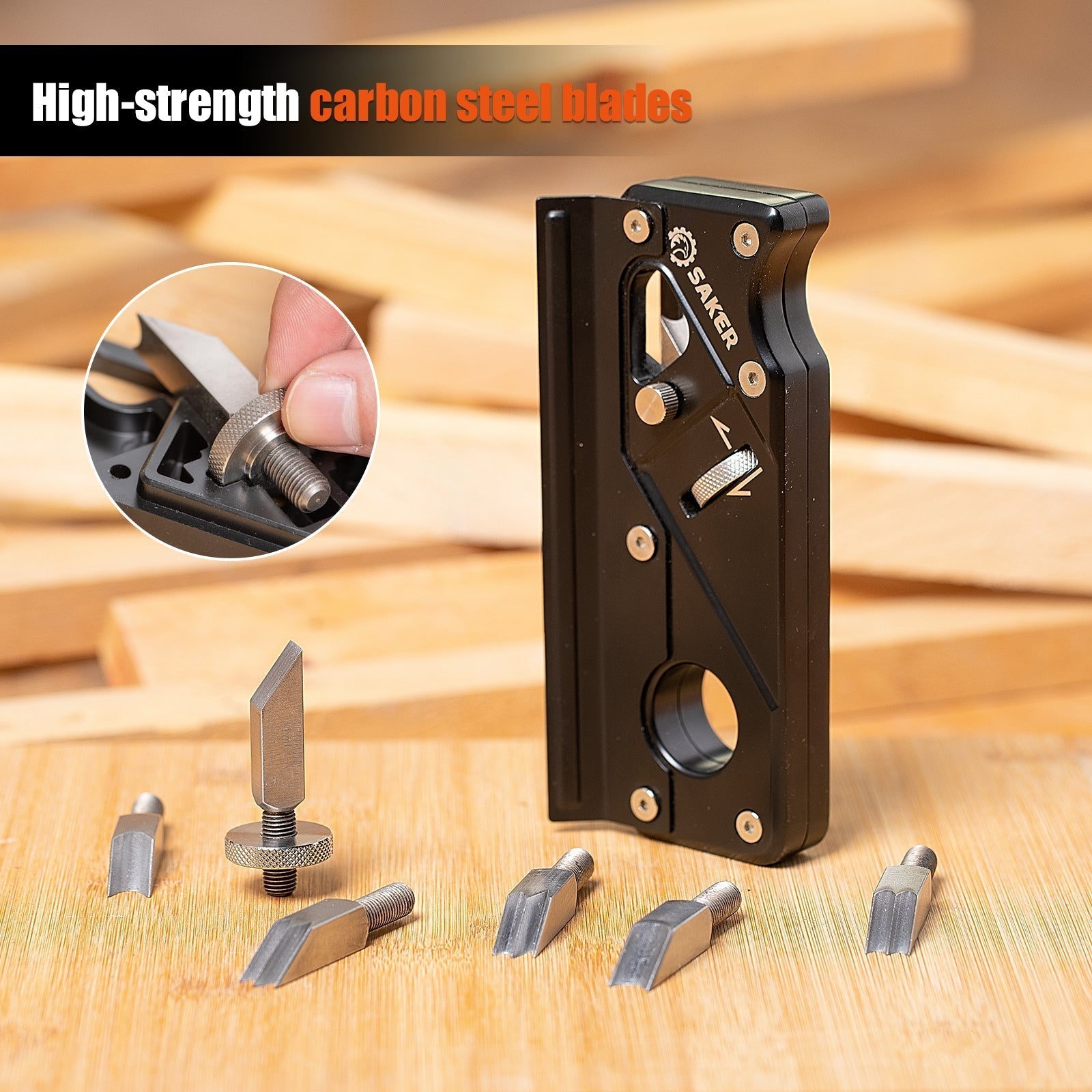 Woodworking Hand Tool for Precise Edges - ® Chamfer Plane