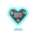 Triangular Heart Car Light