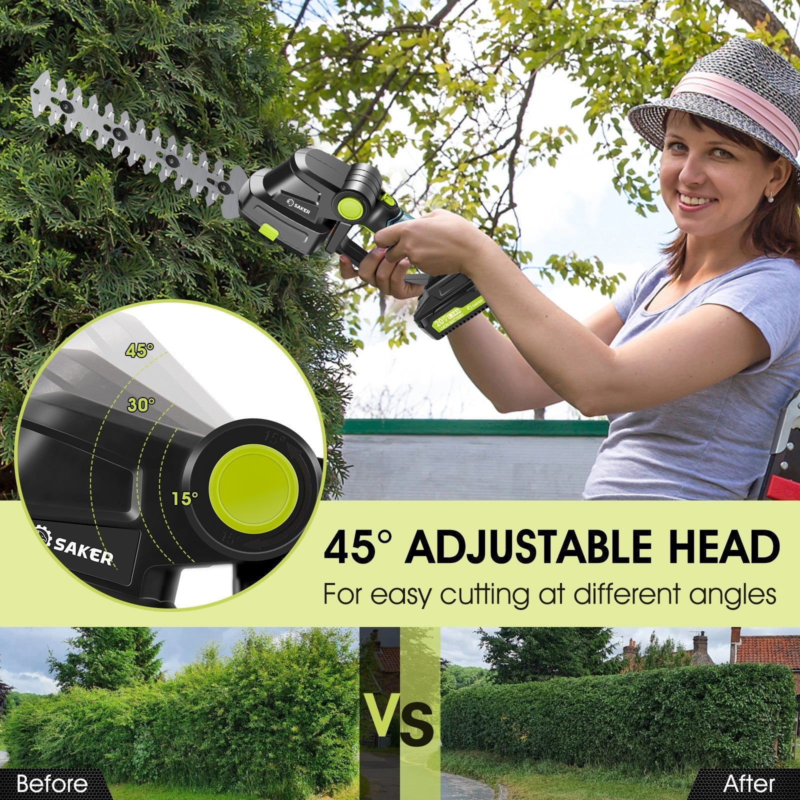 ® Cordless Hedge Trimmer