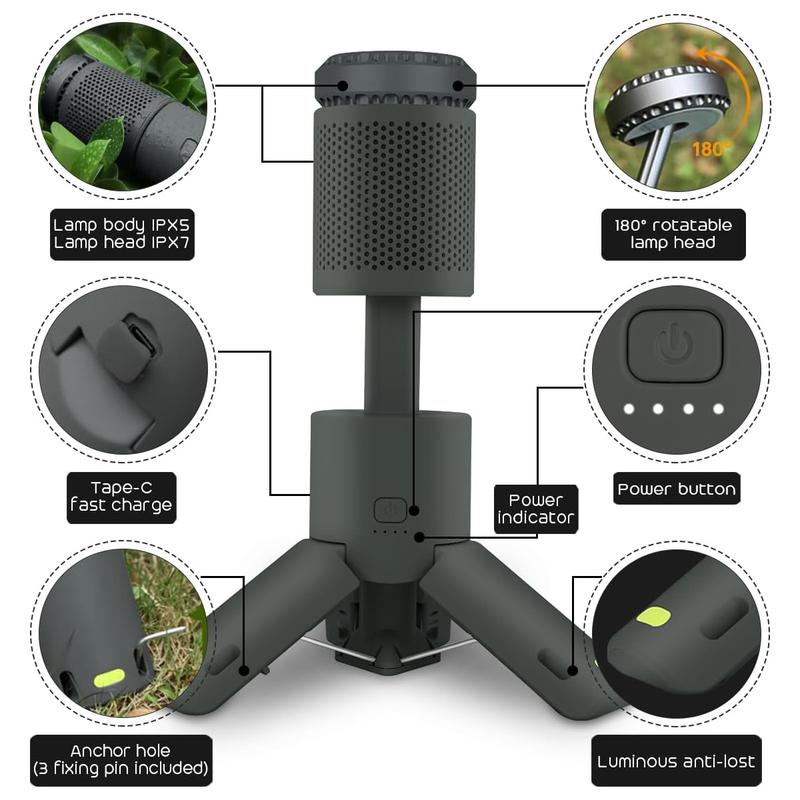 Outdoor Telescopic Camping Light