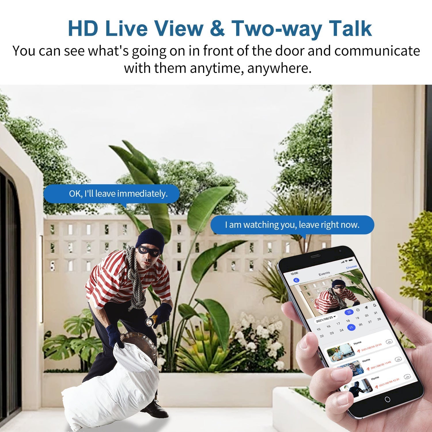 1080P Wireless Doorbell Video Camera