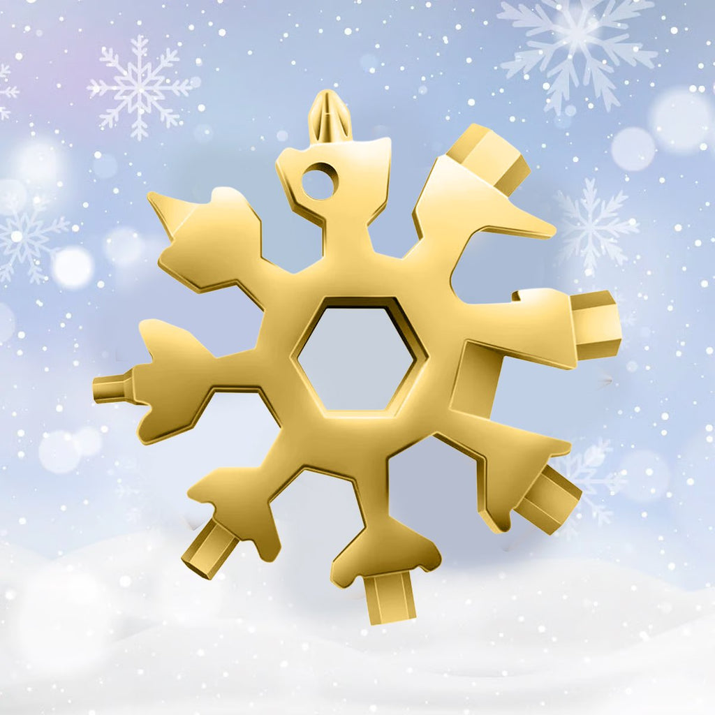 18-in-1 Stainless Steel Snowflakes Multi-tool