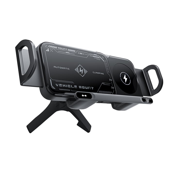 Intelligent Mobile Phone/Pad Holder