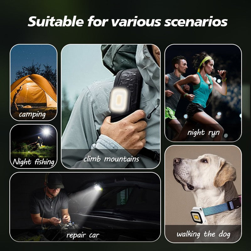 Rechargeable LED Work Lamp for Versatile Use - ® Magnetic Portable Light